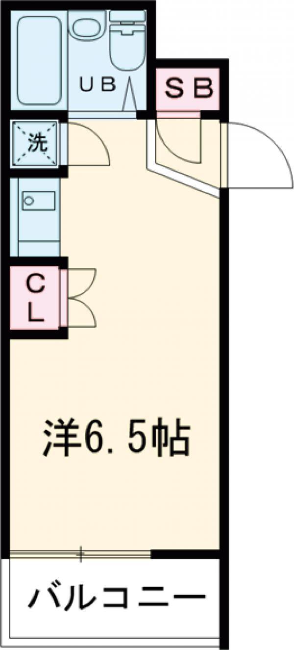 TS GARDEN都立大学Ⅱ(ワンルーム/2階)の間取り写真
