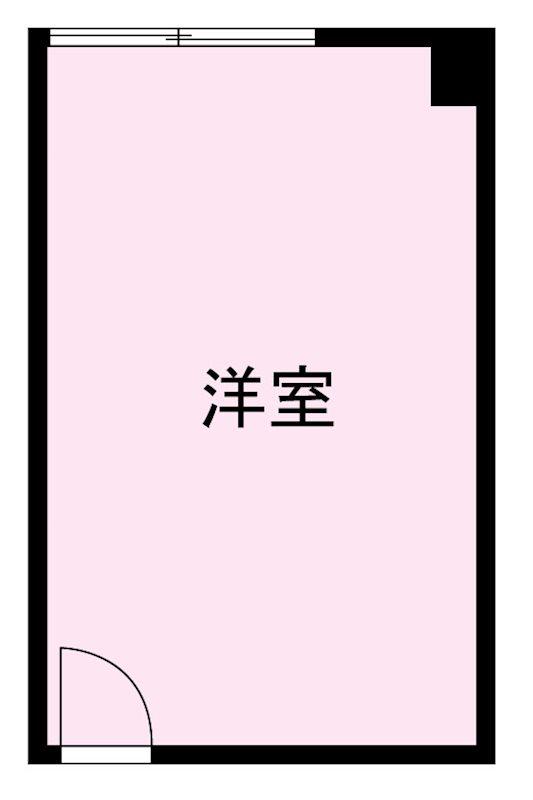 CLASSROOM(ワンルーム/1階)の間取り写真