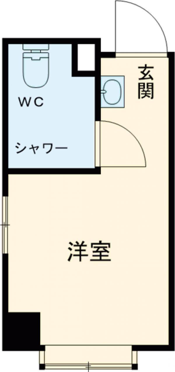 プティアムス スカイツリー前(ワンルーム/4階)の間取り写真