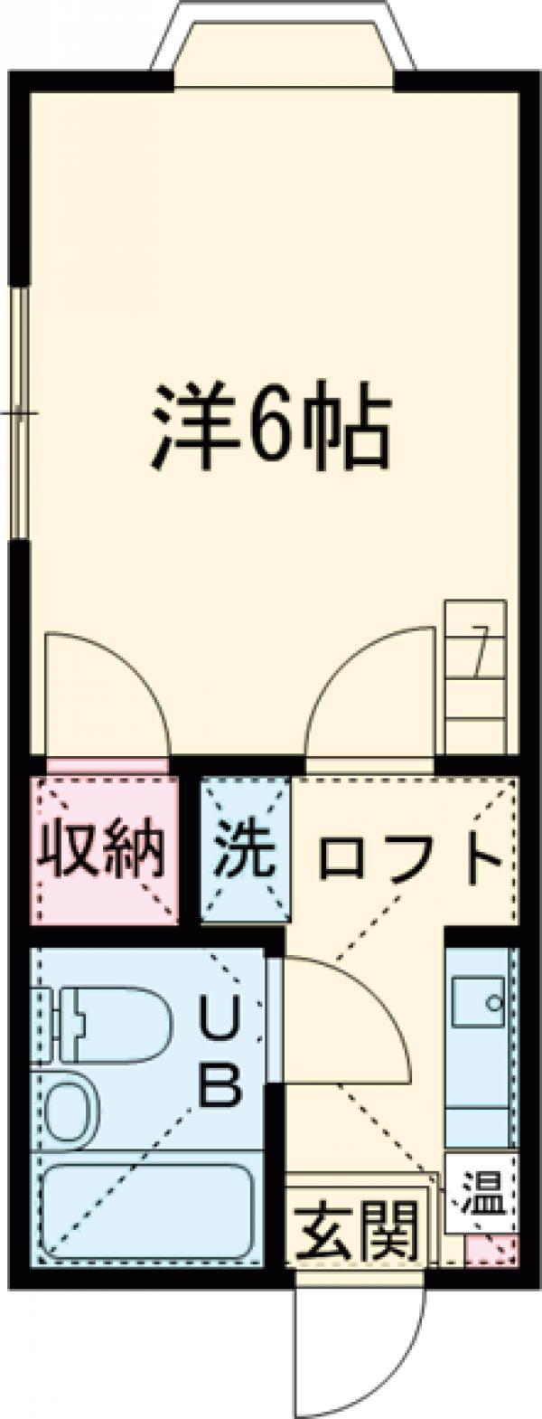 センチュリーハイツ(1K/1階)の間取り写真