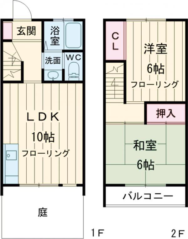 メゾン永福(2LDK)の間取り写真