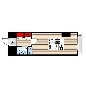 ライオンズマンション千葉県庁前第2(1K/3階)の間取り写真