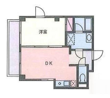 BCASA熊谷ⅤRE-BORN(1DK/3階)の間取り写真