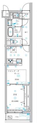 アーバンパーク成増Ⅱ(1LDK/1階)の間取り写真