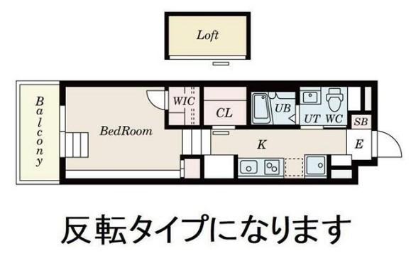 S-FORT富士見台(1K/1階)の間取り写真