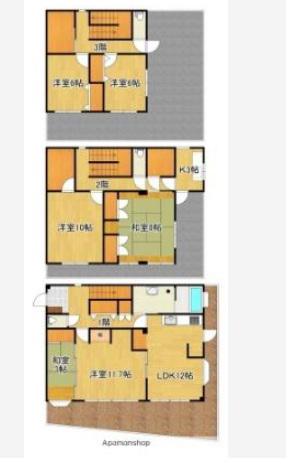 KEIS HOUSE(6LDK/1階)の間取り写真