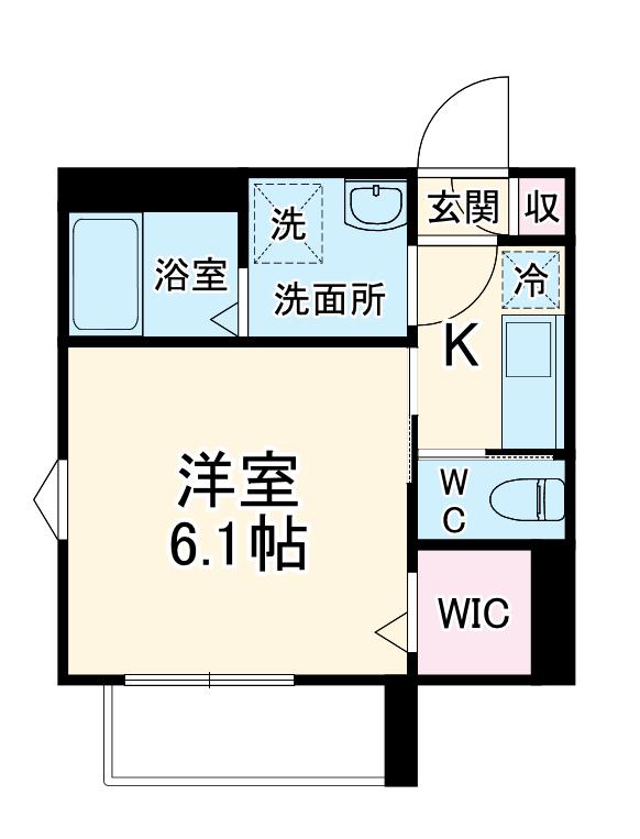 ROBOT HOME 西大宮Ⅴ(1K/1階)の間取り写真