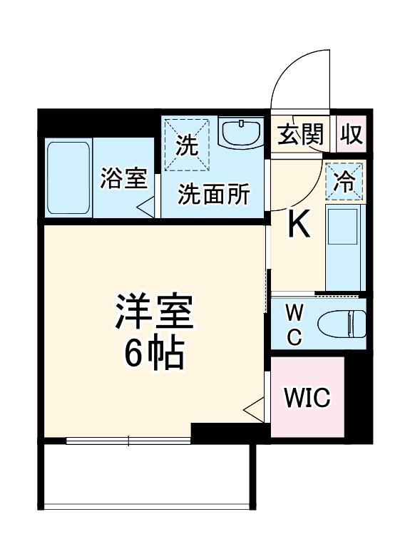 ROBOT HOME 西大宮Ⅴ(1K/1階)の間取り写真