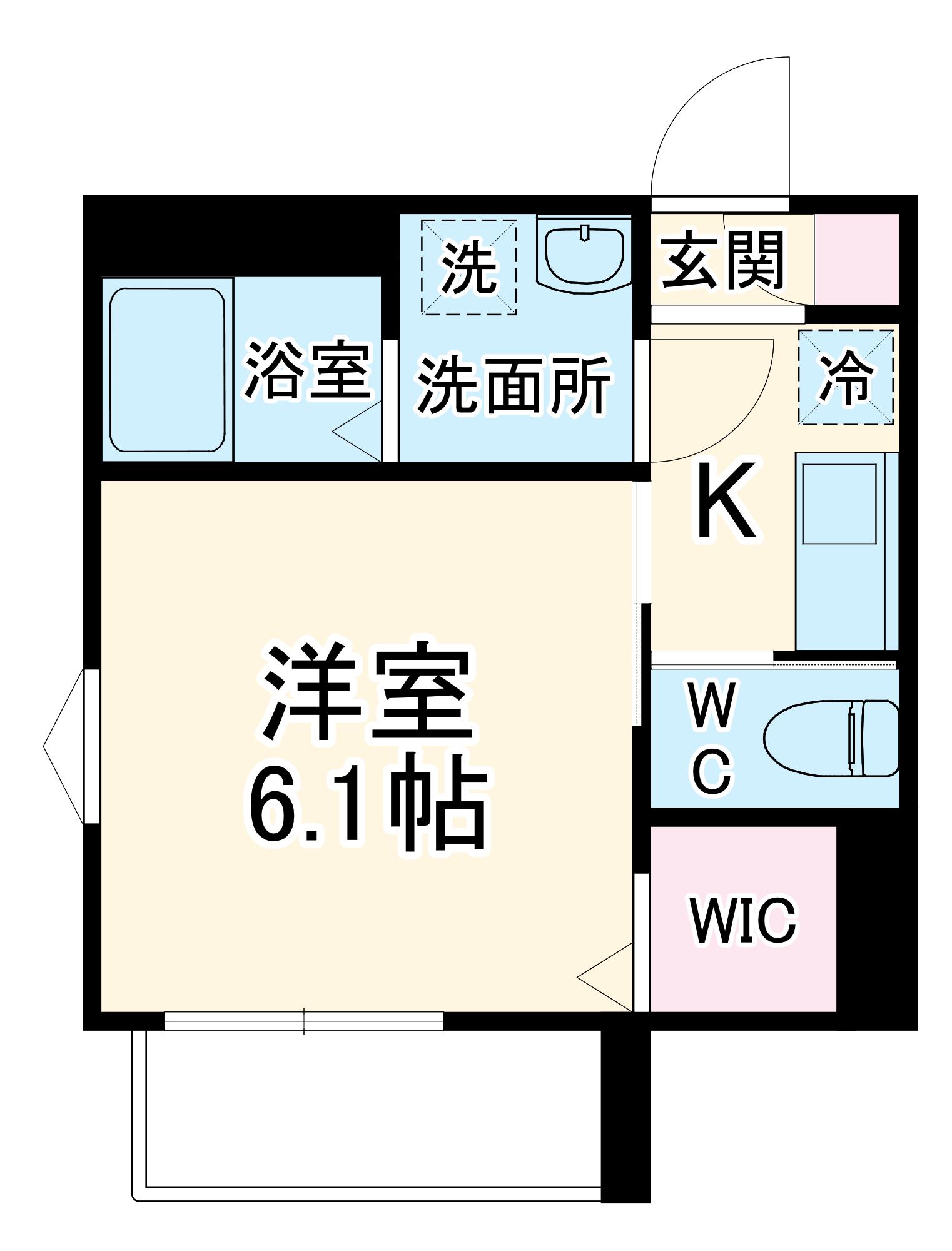 ROBOT HOME 西大宮Ⅴ(1K/3階)の間取り写真