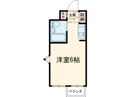 アネックス船堀(ワンルーム/1階)の間取り写真