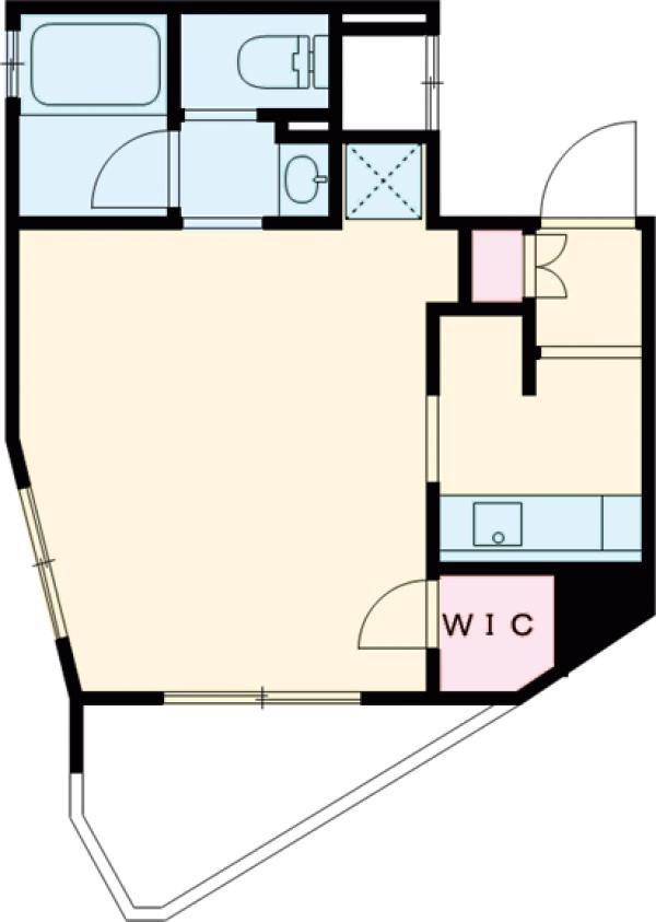 B CITY APARTMENT SUGINAMI TAKA(1K/7階)の間取り写真