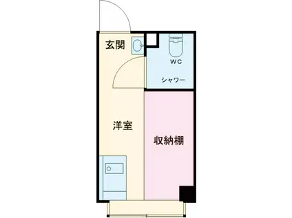 プティアムス スカイツリー前(ワンルーム/3階)の間取り写真