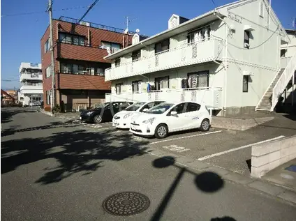 パークサイドⅡ(1K/1階)の外観写真