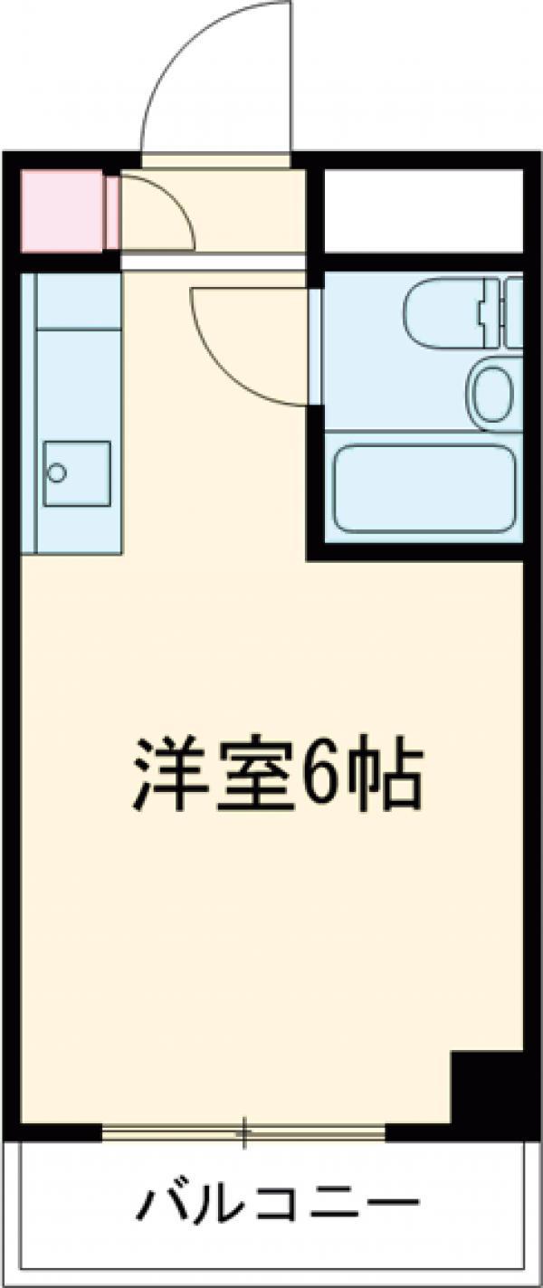 メゾンドノア天神町(ワンルーム/3階)の間取り写真