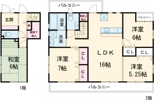 京王電鉄京王線 仙川駅 徒歩18分 2階建 築18年(4LDK)の間取り写真