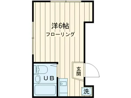 コーポアゼリア(ワンルーム/2階)の間取り写真