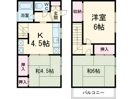 SANO(3DK)の間取り写真