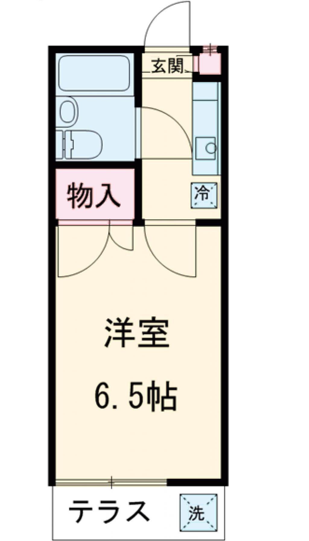 コーポNEW AZUMA(1K/2階)の間取り写真