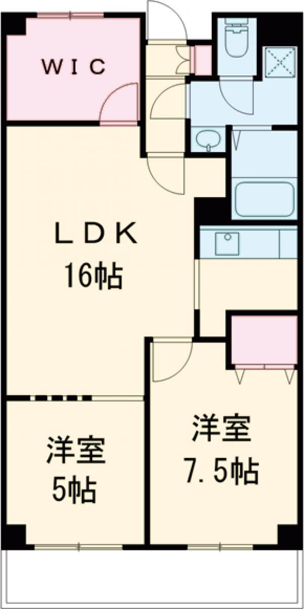 ヴェルデ久我山(3LDK/6階)の間取り写真