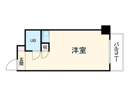 サンハイツ喜多村(ワンルーム/5階)の間取り写真