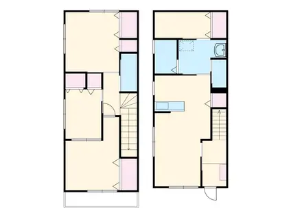 名古屋市鶴舞線 浄心駅 徒歩9分 2階建 築12年(3SLDK)の間取り写真
