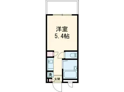 美和プラザ高井戸(ワンルーム/3階)の間取り写真