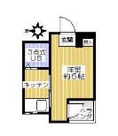 セントラルマンション笹塚(1K/5階)の間取り写真