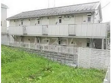 山の上ハウス(1K/2階)の外観写真