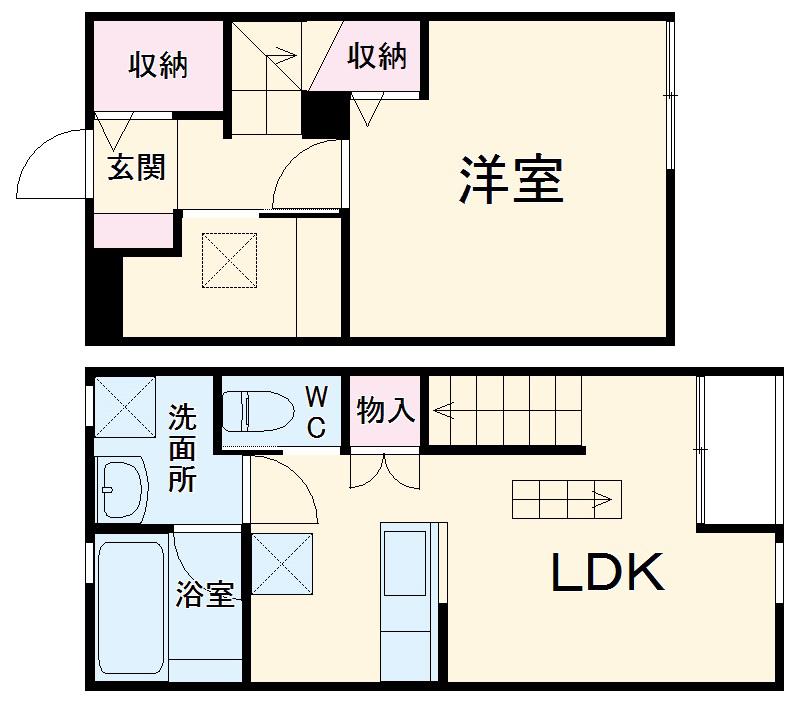 La Felice(1LDK)の間取り写真