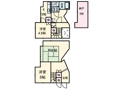 マックステラス(4K)の間取り写真