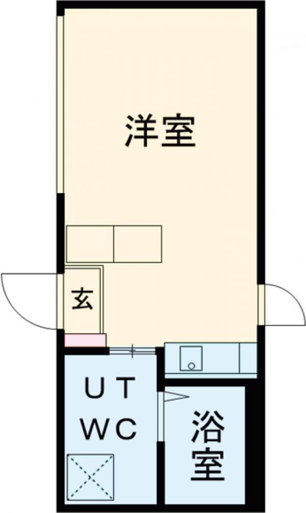 LUDENS千歳台(ワンルーム/3階)の間取り写真