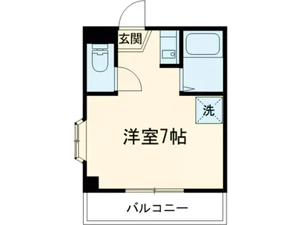 メゾン・エスポワール(ワンルーム/5階)の間取り写真