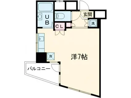 スターライト上池袋(ワンルーム/5階)の間取り写真