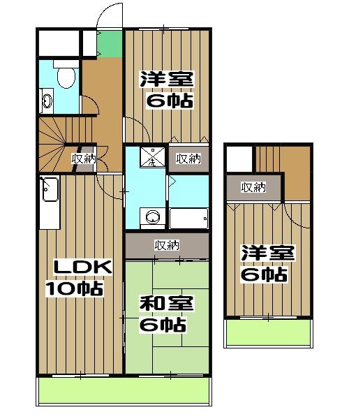 ZEPHYR21(3LDK/4階)の間取り写真