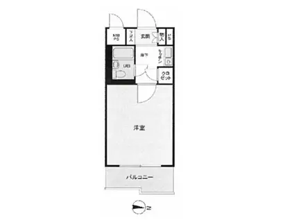 ライオンズマンション金沢八景第8(1K/3階)の外観写真