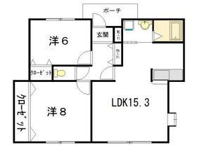 アンダンテ(2LDK)の間取り写真