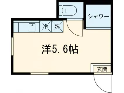 ハレマカナ堀切(ワンルーム/1階)の間取り写真