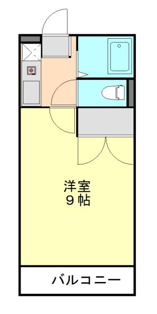 エミネンスプラザ(1K/1階)の間取り写真