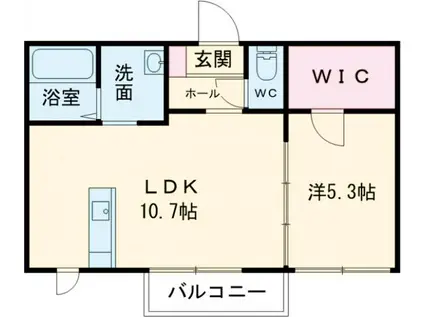 アリス A(11LDK/1階)の間取り写真