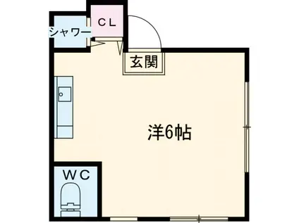 ハイツマツザキ(ワンルーム/3階)の間取り写真
