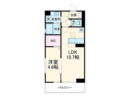 SEA SHINURAYASU(1LDK/2階)の間取り写真