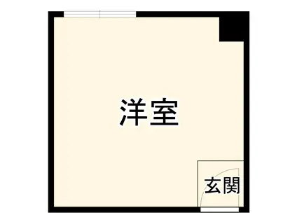 CLASSROOM(ワンルーム/2階)の間取り写真