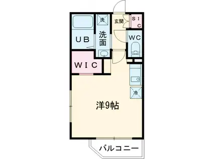 HYS 国分寺南町(ワンルーム/5階)の間取り写真