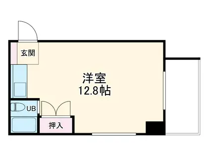 エポック一社(ワンルーム/5階)の間取り写真