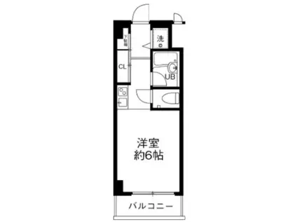 メインステージ打出(ワンルーム/4階)の間取り写真