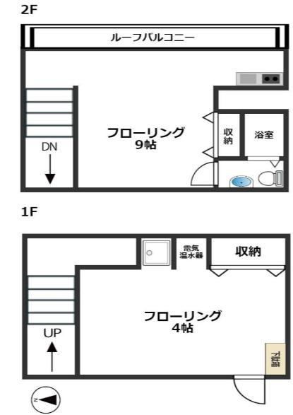 グラージェ三宮(ワンルーム/12階)の間取り写真