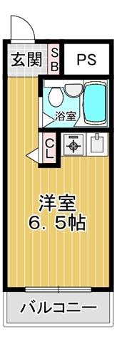 リアライズ本山(ワンルーム/3階)の間取り写真