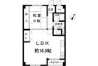 阪急電鉄神戸線 御影駅(阪急) 徒歩29分 10階建 築55年(1LDK/7階)の間取り写真