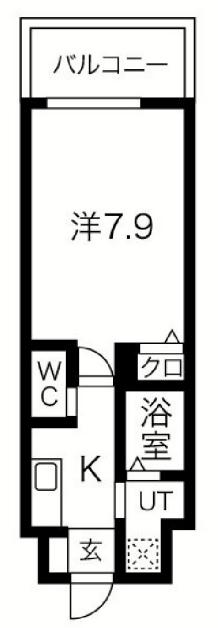 LIVIAZ NAMBA RENOM(1K/11階)の間取り写真