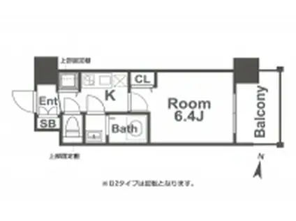 アドバンス新大阪ウエストゲート2(1K/5階)の間取り写真